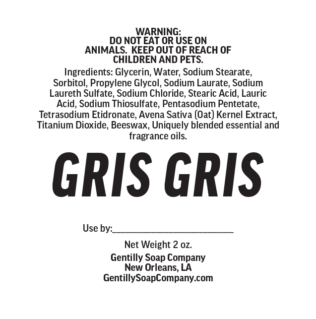 Gentilly Soap Co. GRISGRIS