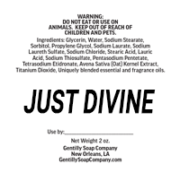 Gentilly Soap Co. JUSTDIVINE