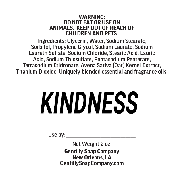 Gentilly Soap Co. KINDNESS