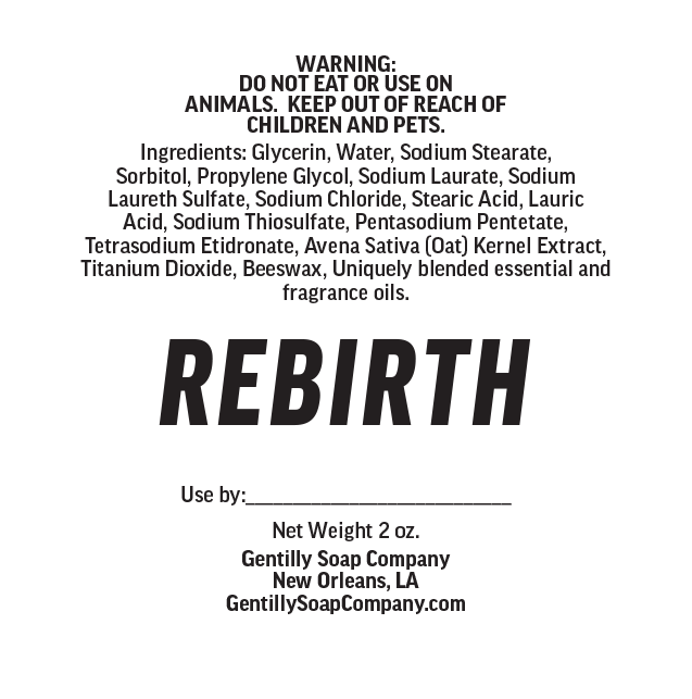 Gentilly Soap Co. REBIRTH