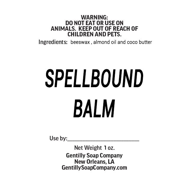 Gentilly Soap Co. SPELLBOUNDBALM