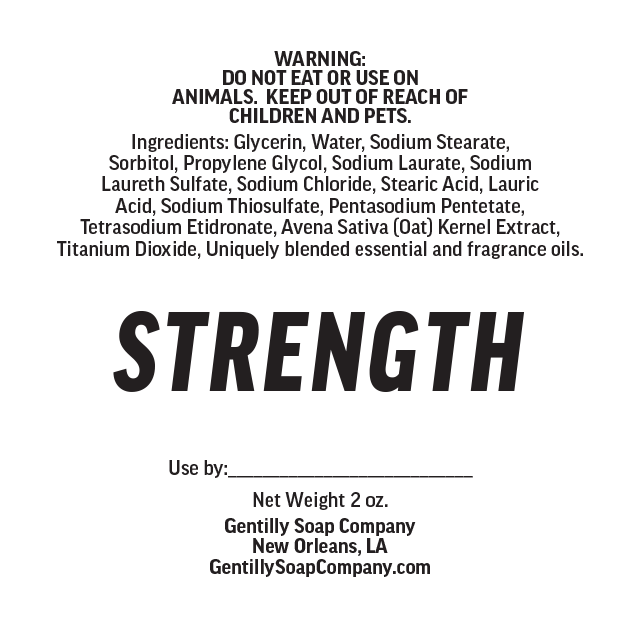 Gentilly Soap Co. STRENGTH