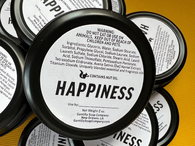 Gentilly Soap Co. HAPPINESS